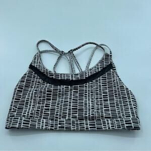 Victoria’s Secret Sport Black and White Unlined Sports Bra
